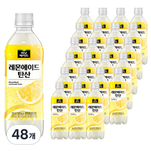 미닛메이드 레몬에이드 탄산, 500ml, 48개