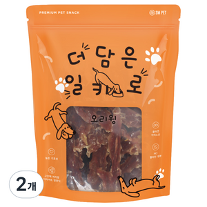 반려동물 더담은 오리윙 수제간식, 2개, 1kg