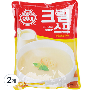 오뚜기 크림스프 1kg, 2개