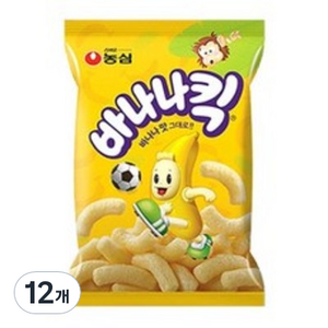 바나나킥, 75g, 12개