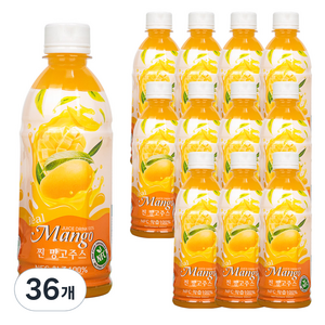 찐 망고 주스, 350ml, 36개