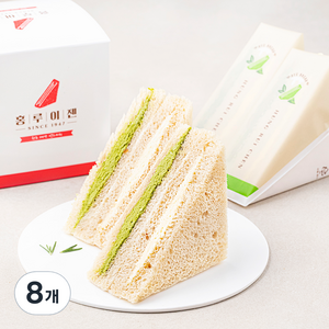 홍루이젠 제주녹차 샌드위치, 65g, 8개