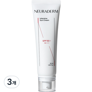 뉴라덤 인텐시브 선크림 SPF50+ PA++++, 3개, 50ml