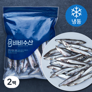 비비수산 노르웨이 열빙어 (냉동), 400g, 2팩