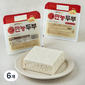 곰곰 만능 두부, 300g, 6개