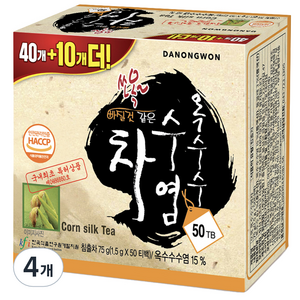 다농원 쏘옥 옥수수수염차, 1.5g, 50개입, 4개