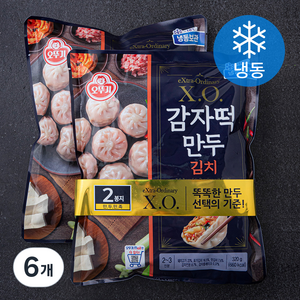 오뚜기 XO 감자떡만두 김치 (냉동), 320g, 6개