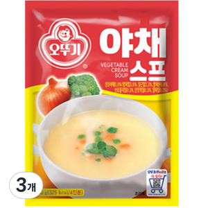 오뚜기 야채스프, 80g, 3개