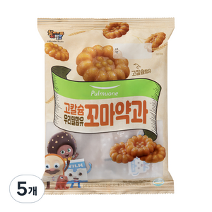 풀무원 우리밀함유 고칼슘 꼬마약과, 200g, 5개