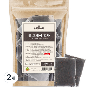 아크바 얼그레이 홍차, 10g, 25개입, 2개, 10g