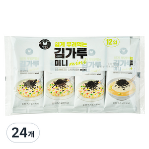 만전김 미니 김가루, 5g, 24개