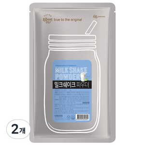 복음자리 밀크쉐이크 파우더, 1kg, 2개, 1개입