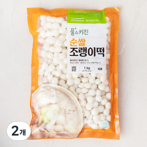 풀무원 풀스키친 순쌀 조랭이떡, 1kg, 2개