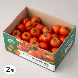 완숙토마토, 5kg, 2개