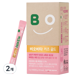 비오비타 일동제약 키즈 골드 유산균 30p, 60g, 2개