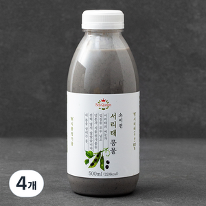 소이퀸 서리태 콩물, 500ml, 4개