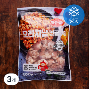 한강식품 오리지널 닭연골구이 (냉동), 500g, 3개