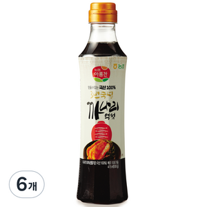 농협 아름찬 까나리액젓, 500g, 6개