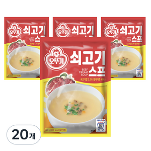 오뚜기 쇠고기스프, 80g, 20개