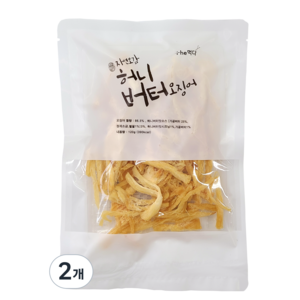 더먹다 허니버터오징어, 120g, 2개