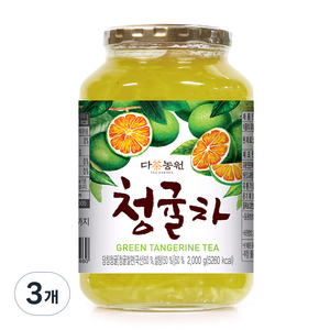 다농원 청귤차, 2kg, 1개입, 3개