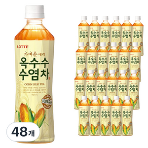 가벼운매력옥수수수염차, 500ml, 48개