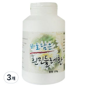 NK협동조합 흰민들레환, 3개, 120g