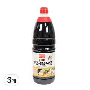 화미 오뎅 국물 쯔유, 2kg, 3개