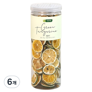 자연지인 청귤차, 6개, 1개입, 70g