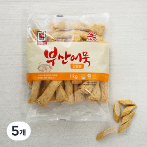 대림선 부산어묵 알뜰봉, 1kg, 5개