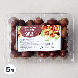 아산율림 햇밤 대, 700g, 5개