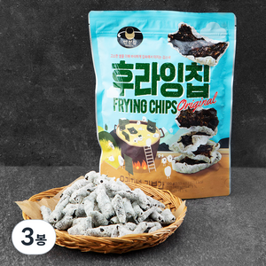 후라잉칩 오리지널 김부각, 100g, 3봉