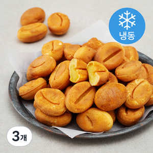 알앤알 슈크림빵 (냉동), 500g, 3개