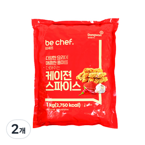 동원홈푸드 케이젼스파이스 조미료, 1kg, 2개