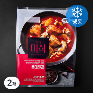 더미식 하림 동태전골 밀키트 (냉동), 550g, 2개