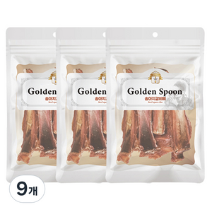 골든스푼 강아지 육포, 송아지, 60g, 9개