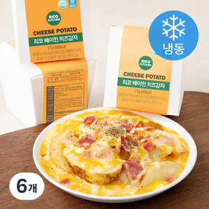 리코 베이컨 치즈감자 (냉동), 270g, 6개