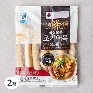 대림선 국탕모둠 조기어묵, 335g, 2개