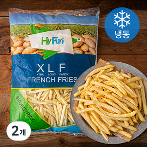 하이펀 XLF 슈스트링 감자 (냉동), 2kg, 2개