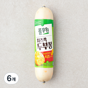 풀무원 치즈쏙 두부봉, 180g, 6개