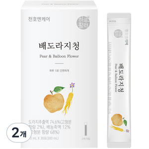 하루활력 배도라지청, 10ml, 30개입, 2개