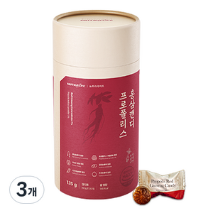 뉴트라라이프 프로폴리스 홍삼캔디, 135g, 3개