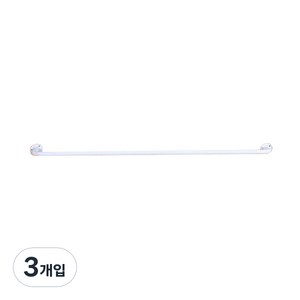 마메 미니 옷걸이 벽행거 120cm, 화이트, 3개