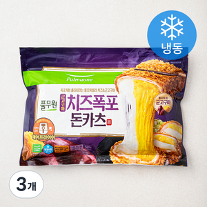 풀무원 군고구마 치즈폭포 돈카츠 (냉동), 560g, 3개