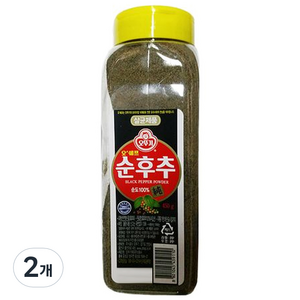 오뚜기 오쉐프 순후추, 450g, 2개