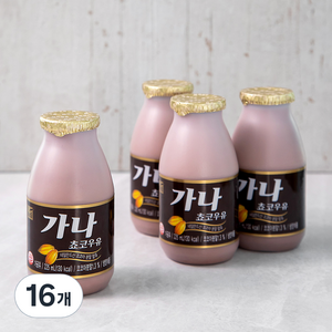 푸르밀 가나 초코우유, 225ml, 16개