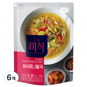 더미식 황태콩나물국, 350g, 6개