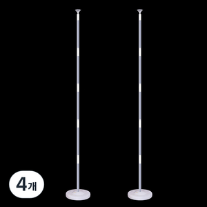 파티쇼 풍선 장식 기둥, 혼합색상, 4개