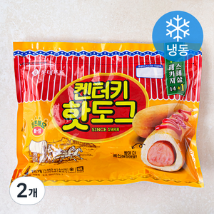 켄터키핫도그 (냉동), 1.05kg, 2개