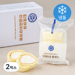 연세우유 크림치즈 우유롤 (냉동), 390g, 2박스